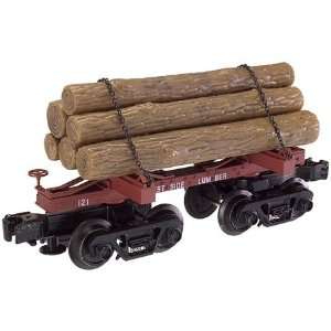  O Industrial Rail Skeleton Log Car, Westside Toys & Games