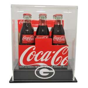  Green Bay Packers Six Pack Soda Bottle Display   Sports 