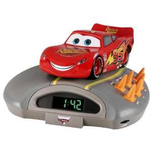  Disney Pixar Cars McQueen Alarm Clock Radio: Home 