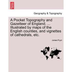   maps of the English counties, and vignettes of cathedrals, etc