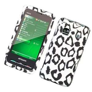  Black/ White Leopard Skin 2D Texture Hard Protector Case 