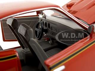 1969 PONTIAC GTO JUDGE ORANGE 1:24 DIECAST MODEL CAR  
