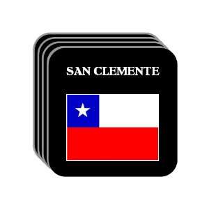  Chile   SAN CLEMENTE Set of 4 Mini Mousepad Coasters 