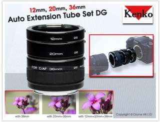 New Kenko Extension Tube Set DG For Nikon AF S AF #H193  