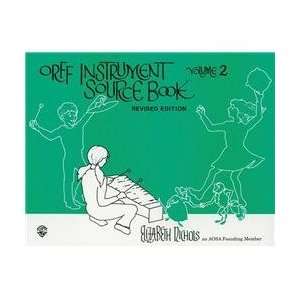  Alfred Orff Instrument Source Book Volume 2 Musical Instruments