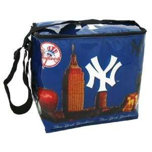  New York Yankees MLB 12 Pack Soft Sided Cooler Bag: Sports 