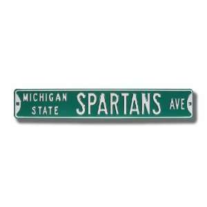  Michigan State Spartans Ave Sign