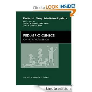 Sleep in Children and Adolescents, An Issue of Pediatric Clinics (The 