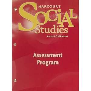  Assessment Program (Harcourt Social Studies Ancient 