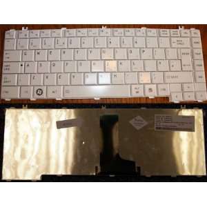  Toshiba NSK TM1GV 0U White UK Replacement Laptop Keyboard 