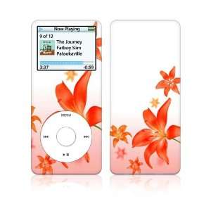  Apple iPod Nano 1G Decal Skin   Flying Flowers Everything 