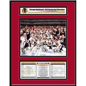   Stanley Cup Champions Frame   Chicago Blackhawks: Sports & Outdoors
