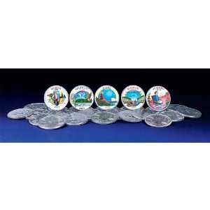  2003 Colorized Statehood Quarters Toys & Games