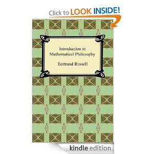   to Mathematical Philosophy Bertrand Russell  Kindle Store