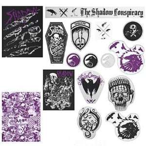  The Shadow Conspiracy Decal Sticker Pack Sports 