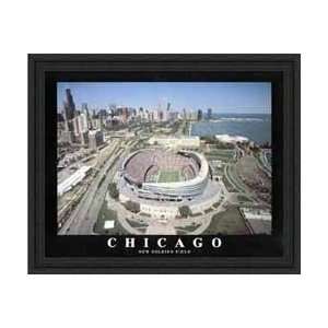  Soldier Field (New) Chicago Bears Aerial Framed Print 