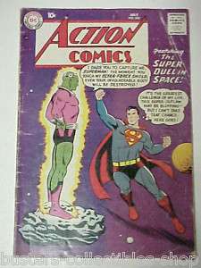 Action Comics #242 G/VG 1958 DC 1st Brainiac   Superman  