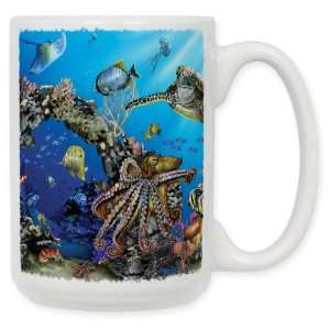  Reef Life 15 Oz. Ceramic Coffee Mug