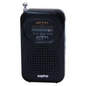  AM/FM Pocket Radio   Black Electronics