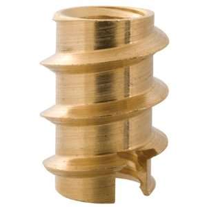 32 Thd., .315 Lg., Self Tapping Thread Inserts, Brass (1 Each 