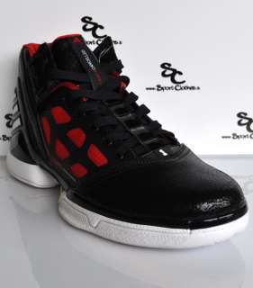 Adidas adiZero Rose 2.0 2 black red mens basketball shoes  