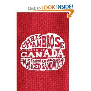  of a Reasonably Priced Sandwich (9780956447319) Chris Ambrose Books