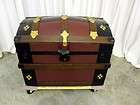 Antique Hump Back Steamer Trunk or Chest in Great Condition Xtra Nice 