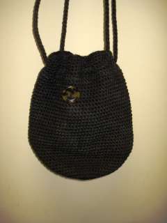 Christian Livingston Collection Black Handbag Purse  