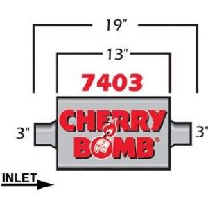  Cherry Bomb 7403 Pro Muffler: Automotive