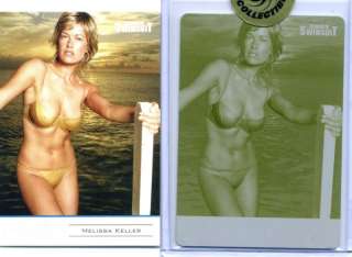 MELISSA KELLER 2003 SI Swimsuit PRINTING PLATE 1/1  