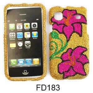  CELL PHONE CASE COVER FOR SAMSUNG VIBRANT T959 RHINESTONES 