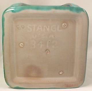 Vintage Stangl SEAFOAM GREEN CANDLE WARMER 3412  