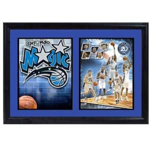 Two 8 x 10 Photographs of the 2009 Orlando Magic Logo and Starting 
