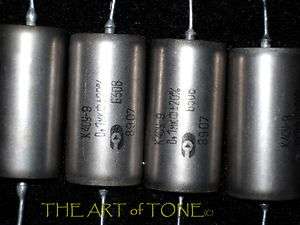 4X K40Y 9 NEW OLD STOCK 0.1 uf 630V RUSSIAN PAPER IN OIL CAPACITOR PIO 