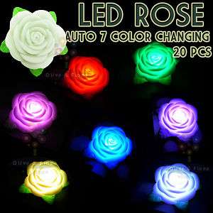   Color change LED Rose lamp Party Wedding Xmas decor Christmas Gift New