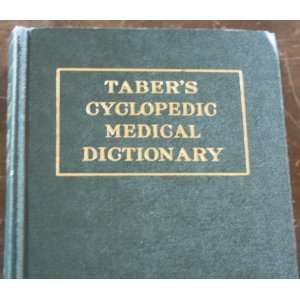  Tabers Cyclopedic Medical Dictionary (1960 8th edition 