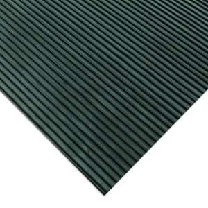 Corrugated Rubber Ramp Cleat Rubber Sheet   1/8 Thick x 3ft Width x 