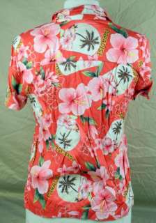 Caribbean Joe Paradise Of Pacific Hibiscus Flower Woman Hawaiian Shirt 