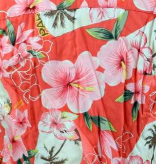 Caribbean Joe Paradise Of Pacific Hibiscus Flower Woman Hawaiian Shirt 