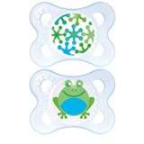 MAM Original Latex Orthodontic Pacifiers  2+M  Available in 3 