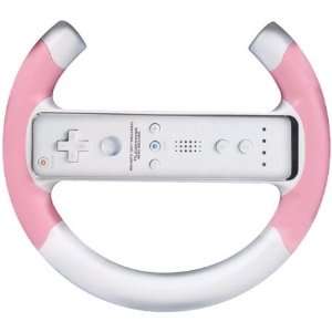 Wii Racing Wheel   Pink: Video Games