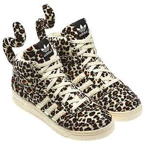   Leopard Print Shoes Faux Fur Rare Originals Shoes Trainers  