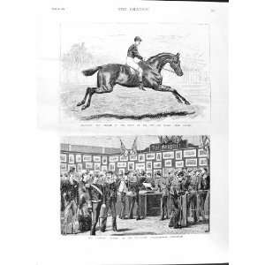  1881 IROQUOIS DERBY HORSE FRED ARCHER ART MELBOURNE