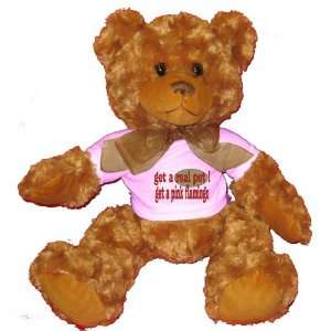 get a real pet Get a pink flamingo Plush Teddy Bear with 
