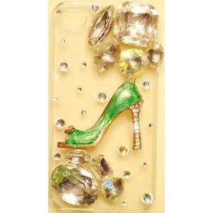  Sexy GREEN HIGH HEELS 3D Case for iPhone 4S & iPhone 4 
