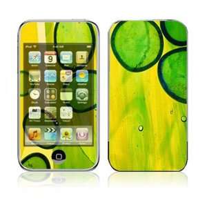  Green Cells Decorative Skin Decal Sticker for Apple iPod 