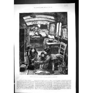 1879 Gipsy Life Interior Van Latimer Road Nottingha Hill London Fine 