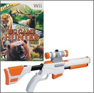 Cabelas Big Game Hunter 2012 Game + Gun !!NO RESERVE!! 047875765627 