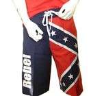 More Like Rebel Confederate Flag Boardshort Board Shorts    
