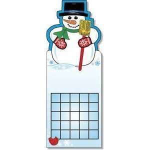  Shapes Etc. Snowman Personal Incentive Charts   24 Pack 